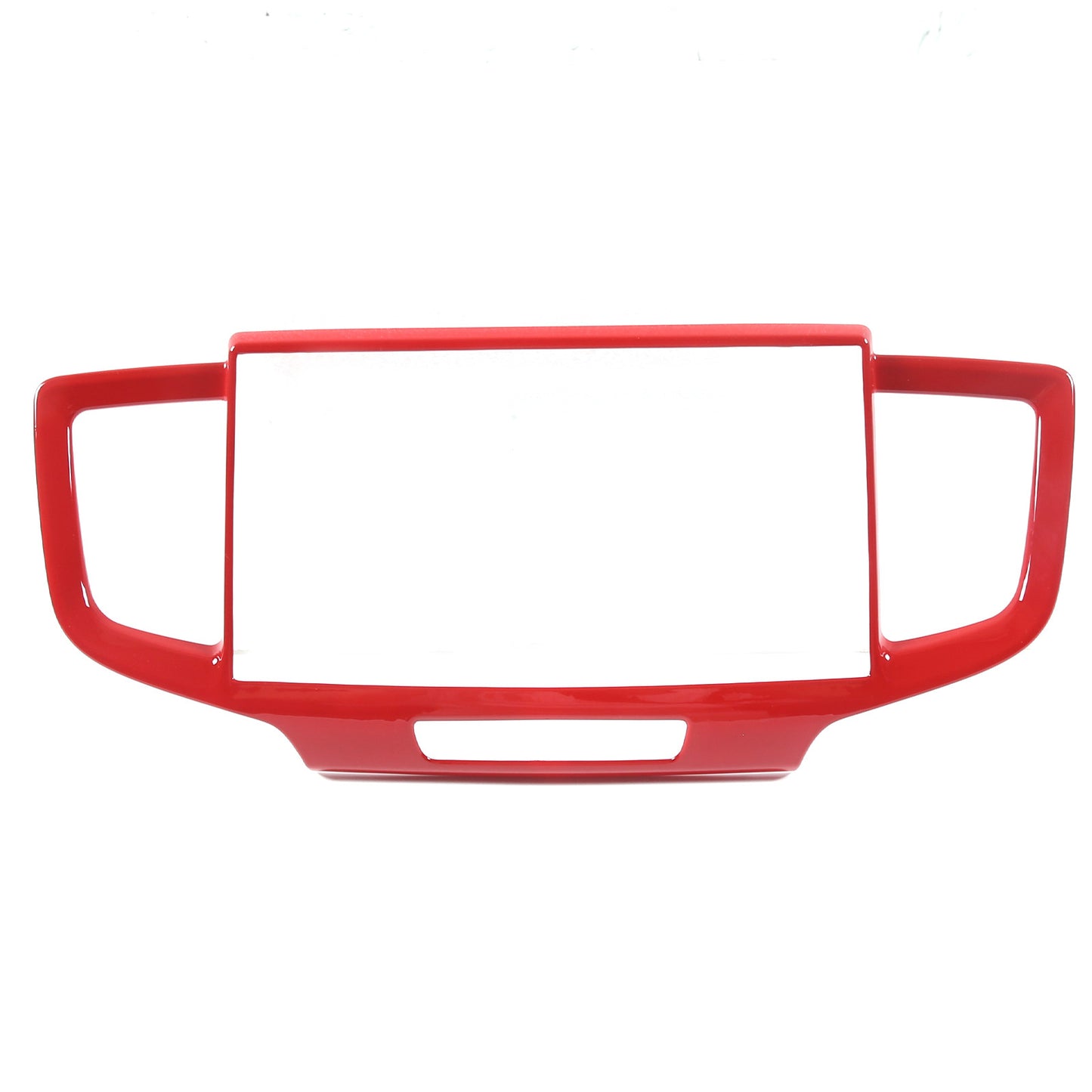 Red carbon fiber gear shifter cap trim for Toyota Supra A90 2019-2022