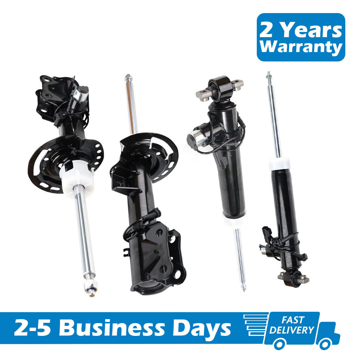 4-piece front and rear shock absorber struts with electric adjustment for Lincoln MKX 2016-18 AST24688