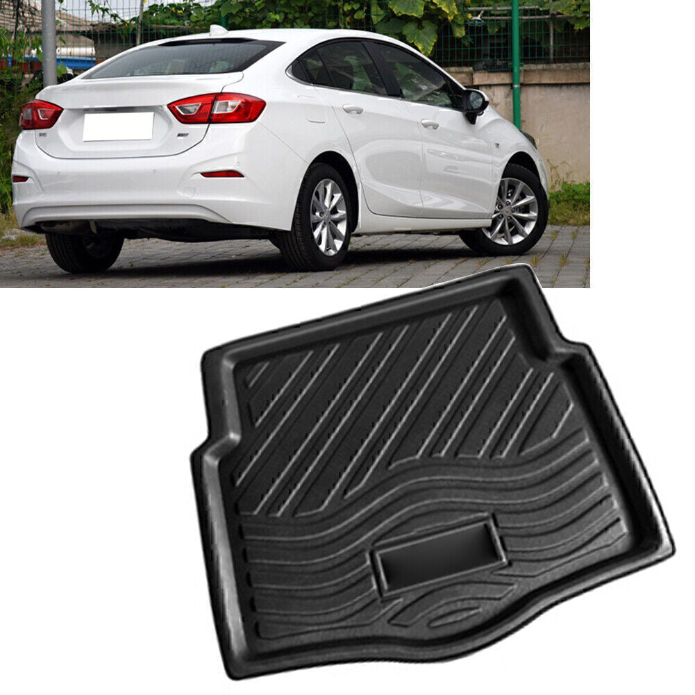 Cargo Liner Boot Tray Rear Trunk Cover for Chevrolet for Cruze Sedan 2015-2019 2018
