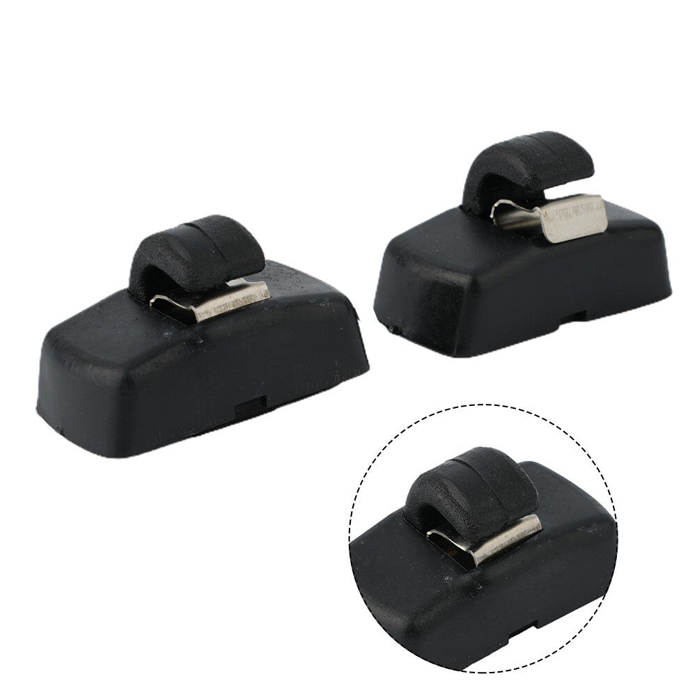 Clip fastener parts and accessories, 50 pieces, for white truck and bus panels.