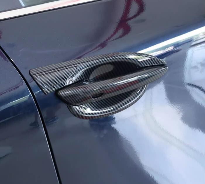 Door Handle Bowl Protector Cover Parts for Mazda CX30 2022 Car Accessories 4Pcs