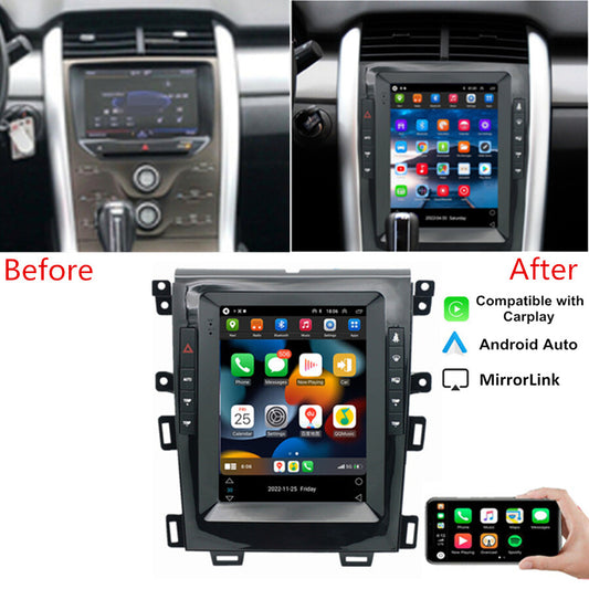 9.7 Android 12 Stereo Radio GPS Head Unit Wifi for Ford Edge 2010-2015 Carplay