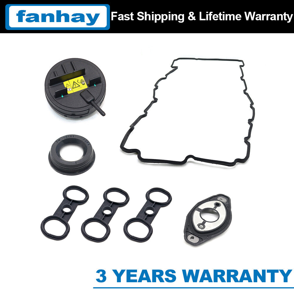 7XValve Cover Gasket Set for BMW E60 E70 E82 E90 E91 X5 328i 528i Z4 11127552281