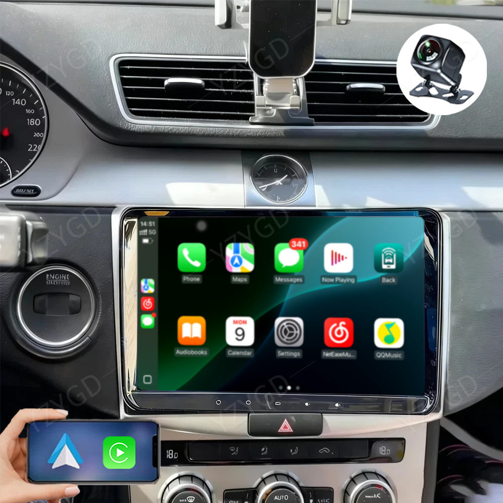 for Volkswagen for Passat B7 2010-2014 GPS Android Carplay Car Radio Stereo Screen