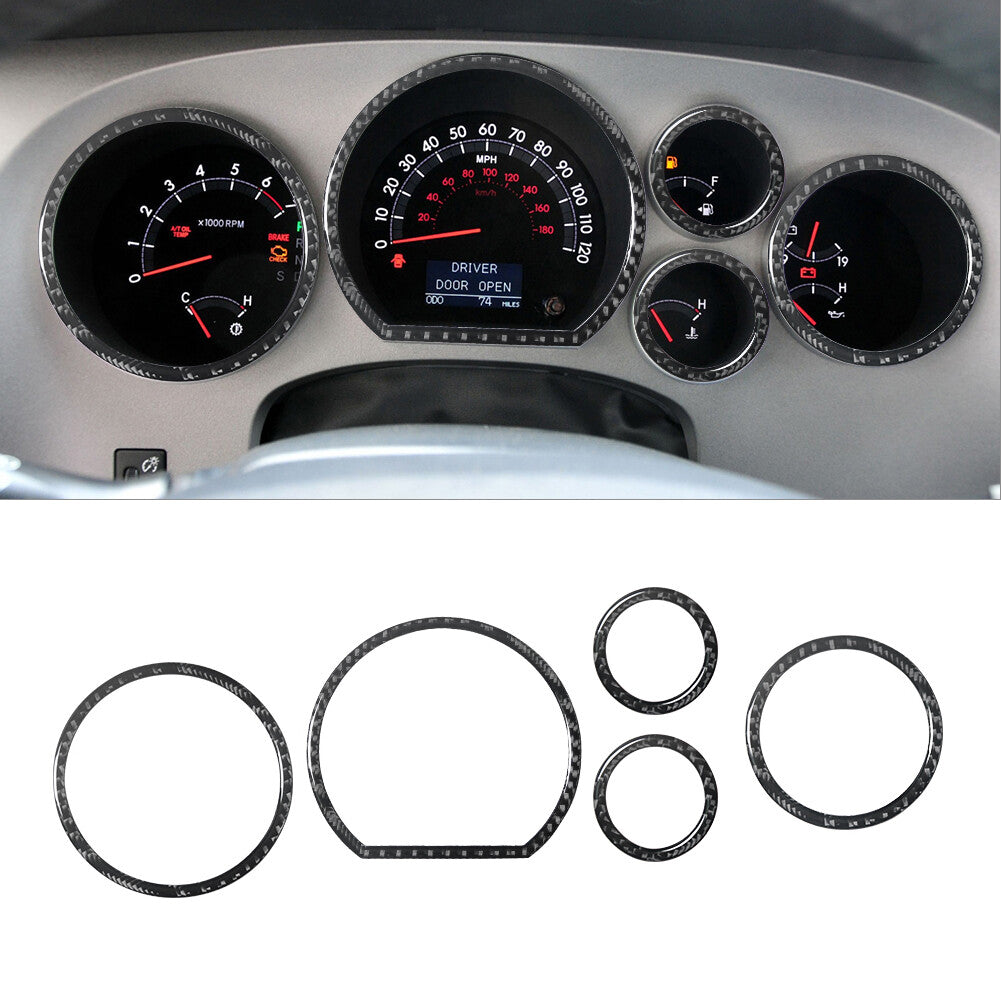 29Pcs Carbon Fiber Interior Full Set Kit Cover Trim for Toyota Tundra 2007-2013