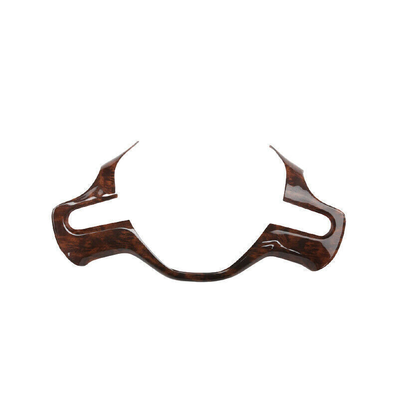 Steering Wheel Frame Cover Trim 1PC Fit for Honda for Civic 8th 2006-2011 Wood Grain