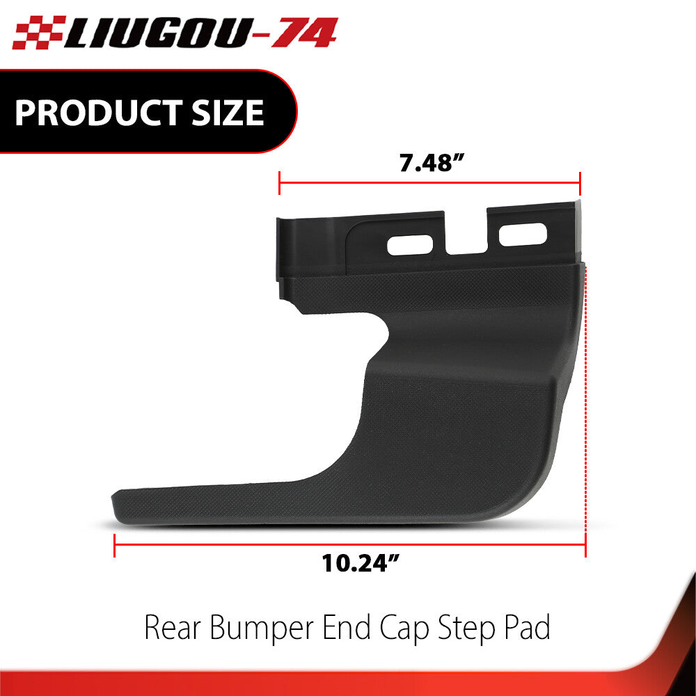Suitable for 2017-2023 for Ford F250, F350, and F450 - Great value left and right rear bumper end caps.
