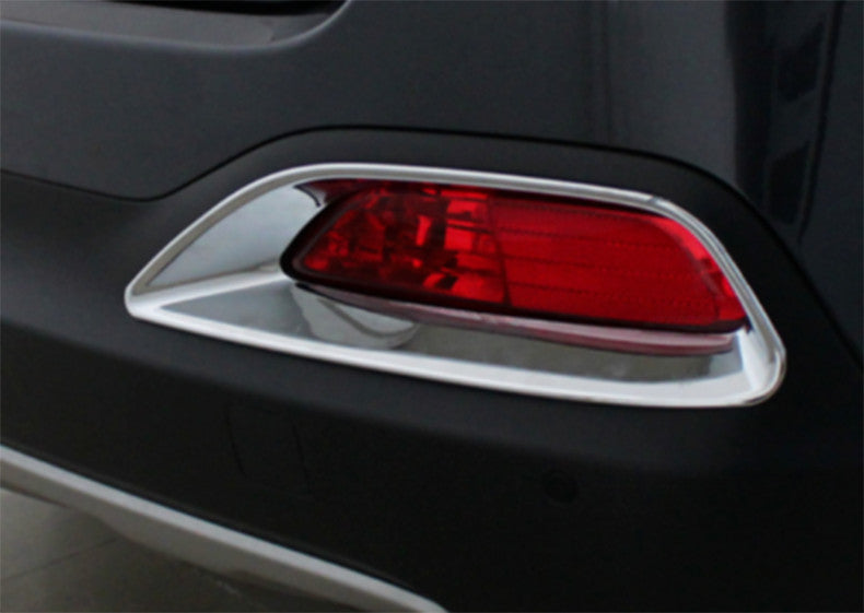 for Kia Sorento 2016-2020 Chrome ABS Rear bumper Fog Light Lamp Frame Covers New