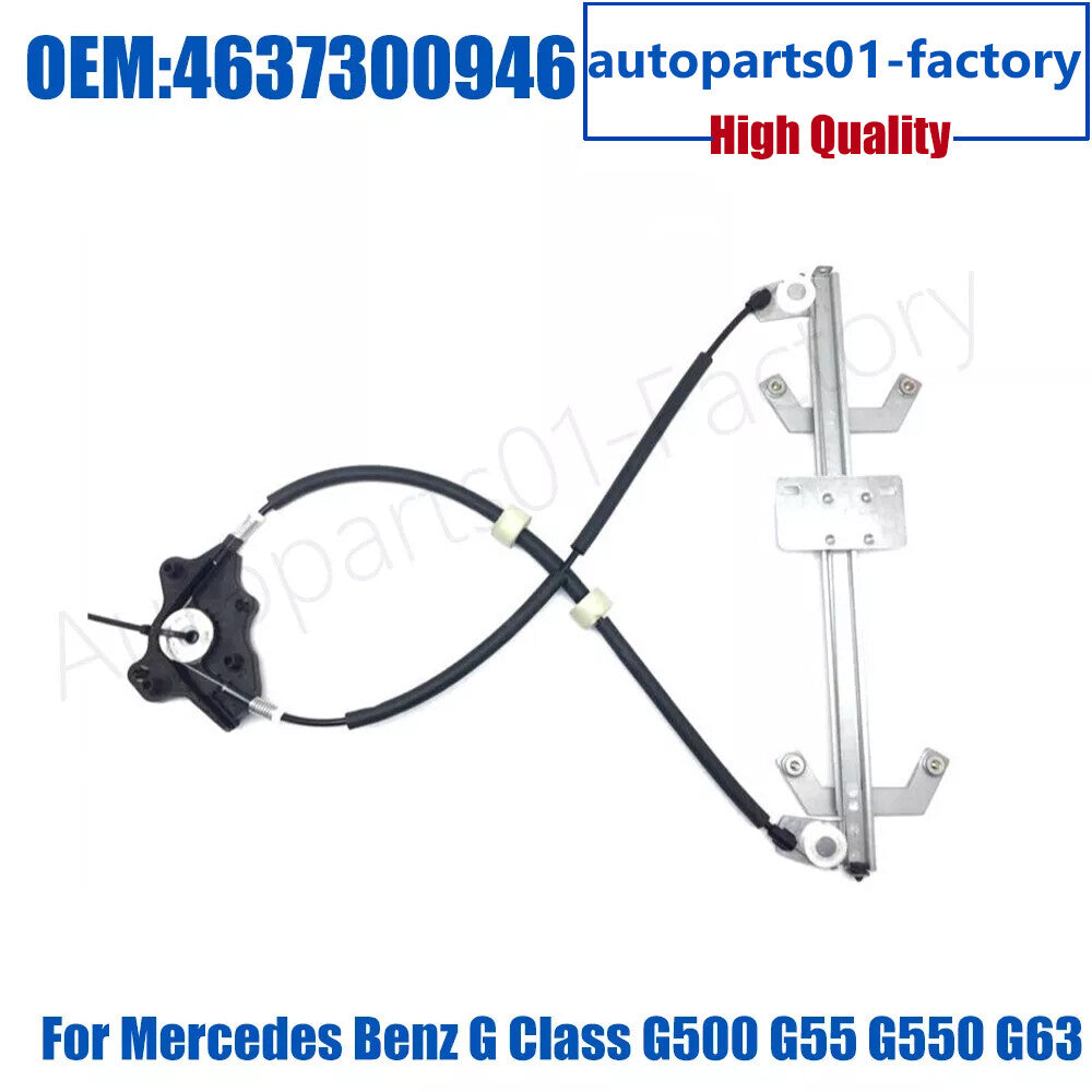 4637300946Rear Left Window Regulator for Mercedes-Benz G Class G500 G55 G550 G63