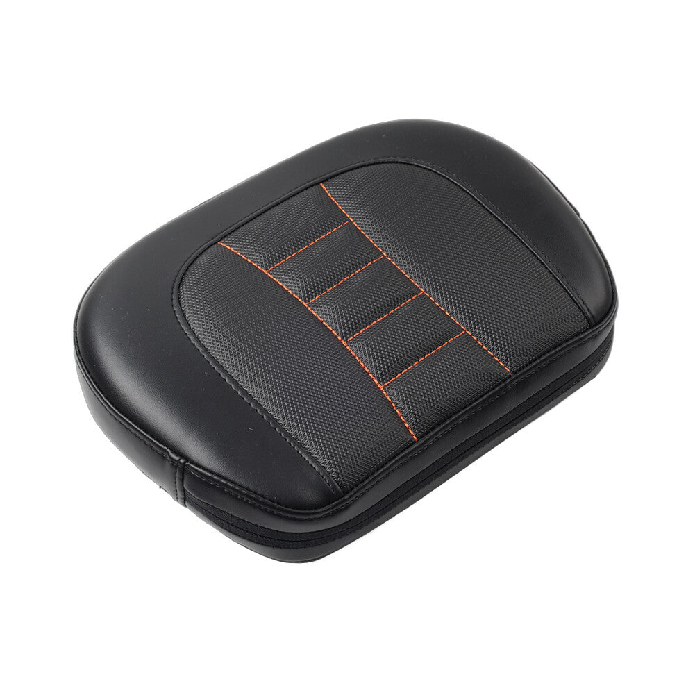 Sissy Bar Passenger Backrest Pad Fit for Harley Touring Road King FLHRC FLHRS 97-23