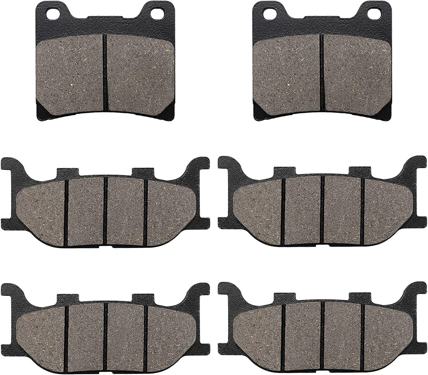Brake Pads for Yamaha XVS1100 Vstar 1100 Custom Midnight 2007-2008 / XVS1100