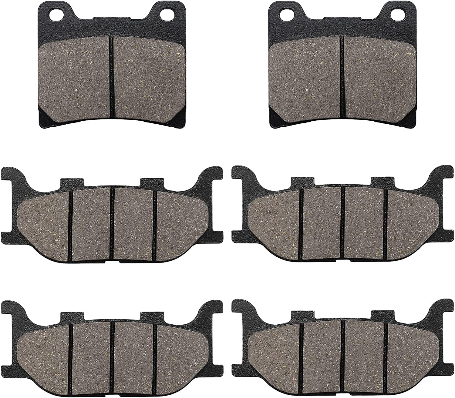 Brake Pads for Yamaha XVS1100 Vstar 1100 Custom Midnight 2007-2008 / XVS1100