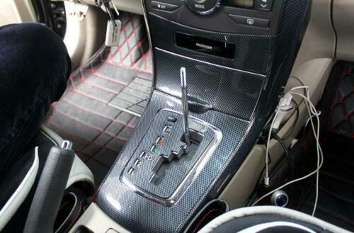 for Toyota for Corolla 2007-2013 Carbon Fiber Central Console Gear Shift Panel cover