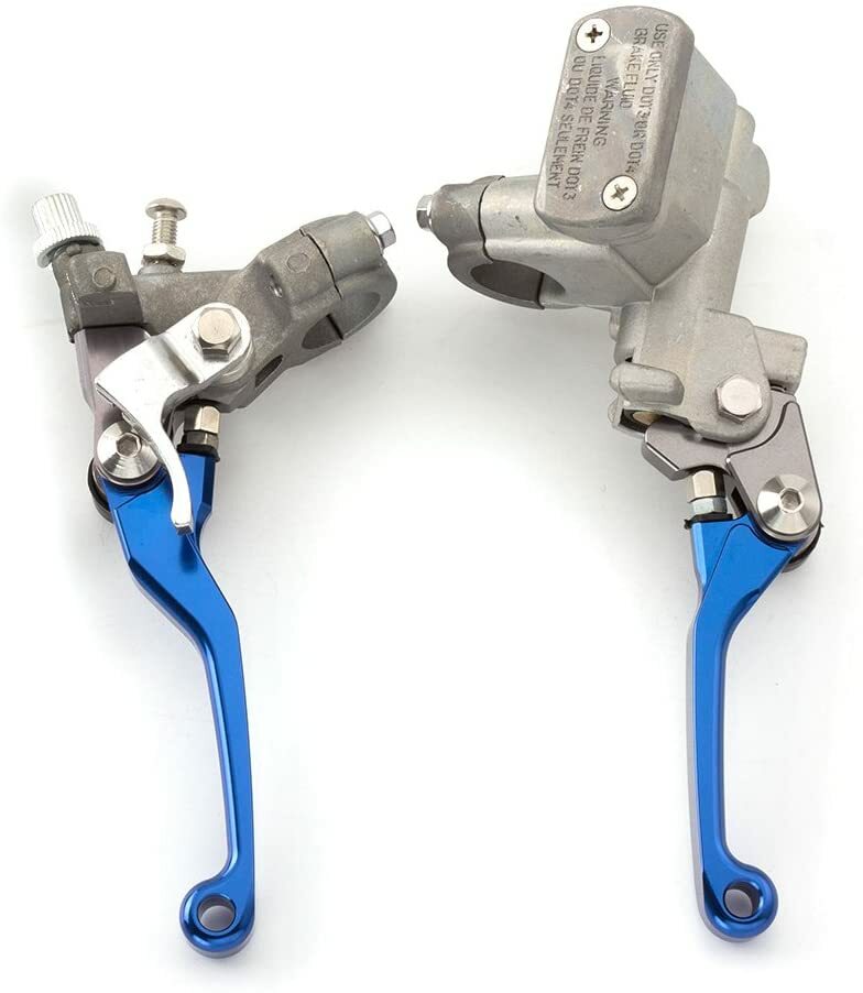 Brake Master Cylinder Clutch Perch Levers Kit for YAMAHA DT80, DT50R, TW200