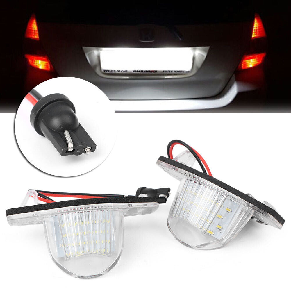 Car 18 LED Number License Plate Light Lamp for Honda for Jazz Odyssey Stream CRV