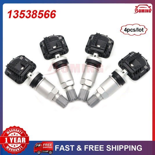 4pcs NEW 13538566 TPMS for Buick Envision 2021 2022 Tire Pressure Monitor Sensor