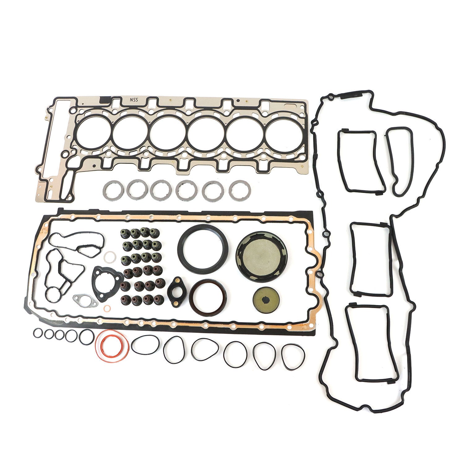 Engine Overhaul Gasket Kit for BMW 135i 135is 335i 435i Replaces 11127599212