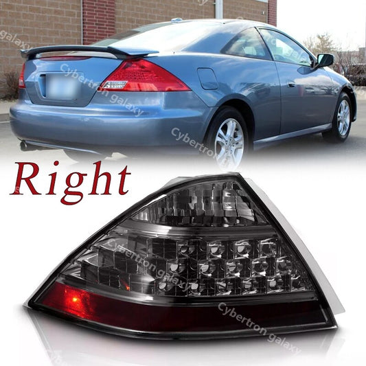 Right For 2006 2007 for Honda Accord LX/EX/EXL Sedan Smoke Rear Brake Tail Lights