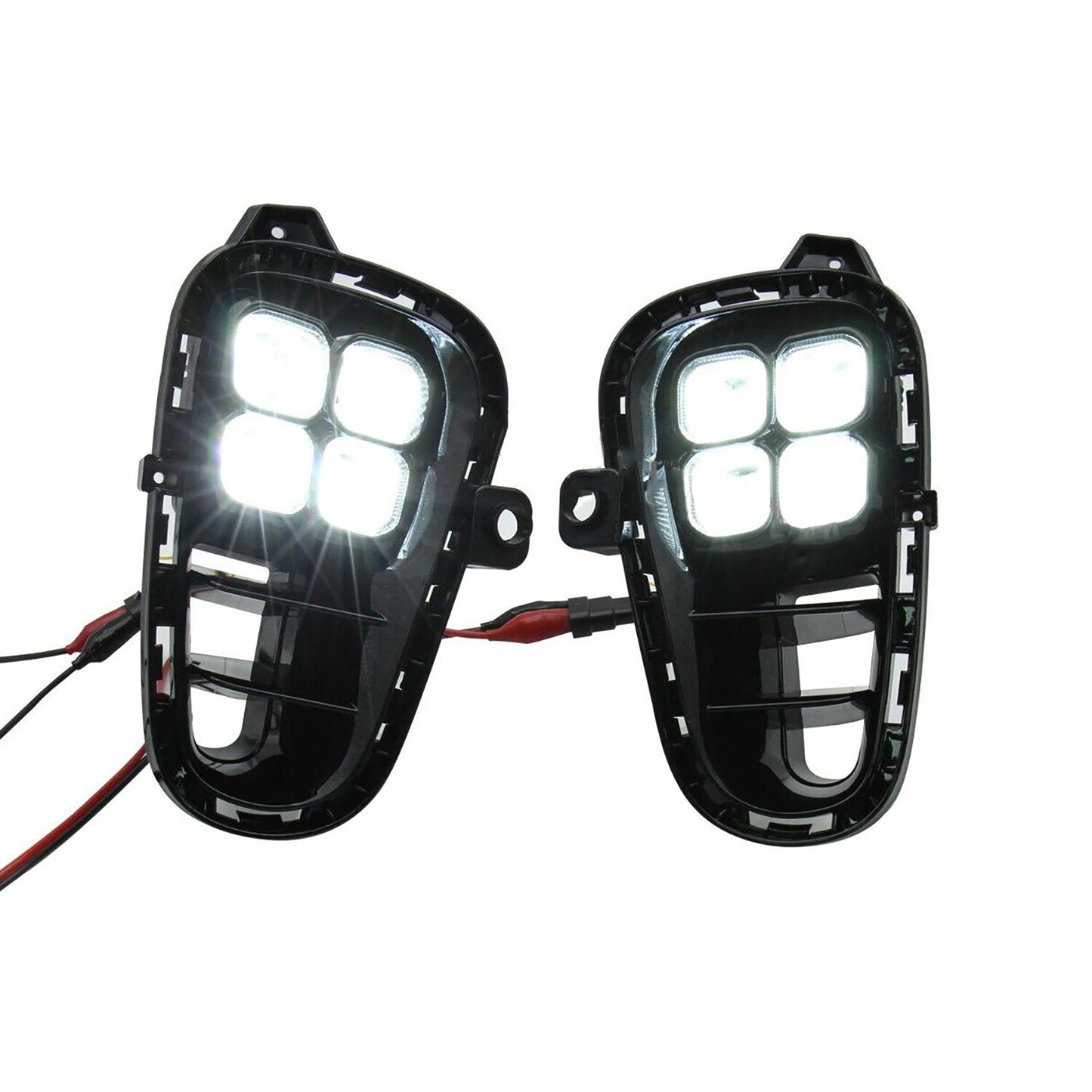 2Pcs LED Daytime Running Fog light DRL With Wire For 2018~2020 for KIA Rio EX/LX/S