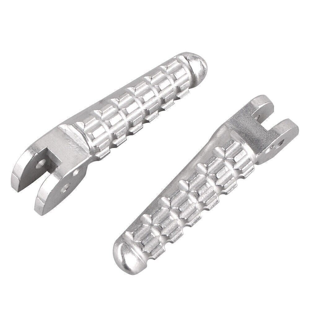Front Rider Footpegs Footrests Kit fit for DUCATI Monster 696 796 2009-2013 Silver