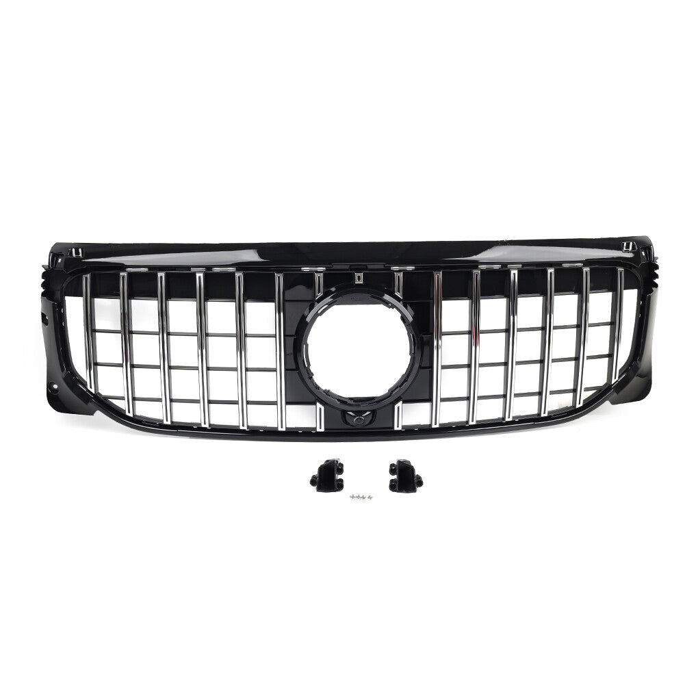GTR Style Front Bumper Hood Grille for Benz GLB Class W247 X247 GLB250 2019-2022