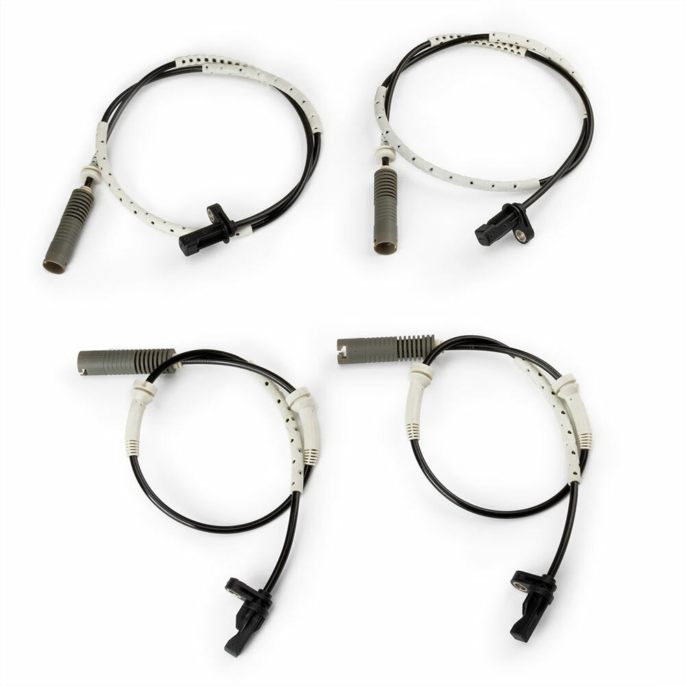 4x Front Rear Left+right ABS Wheel Speed Sensor set New for BMW 328i sedan 128i