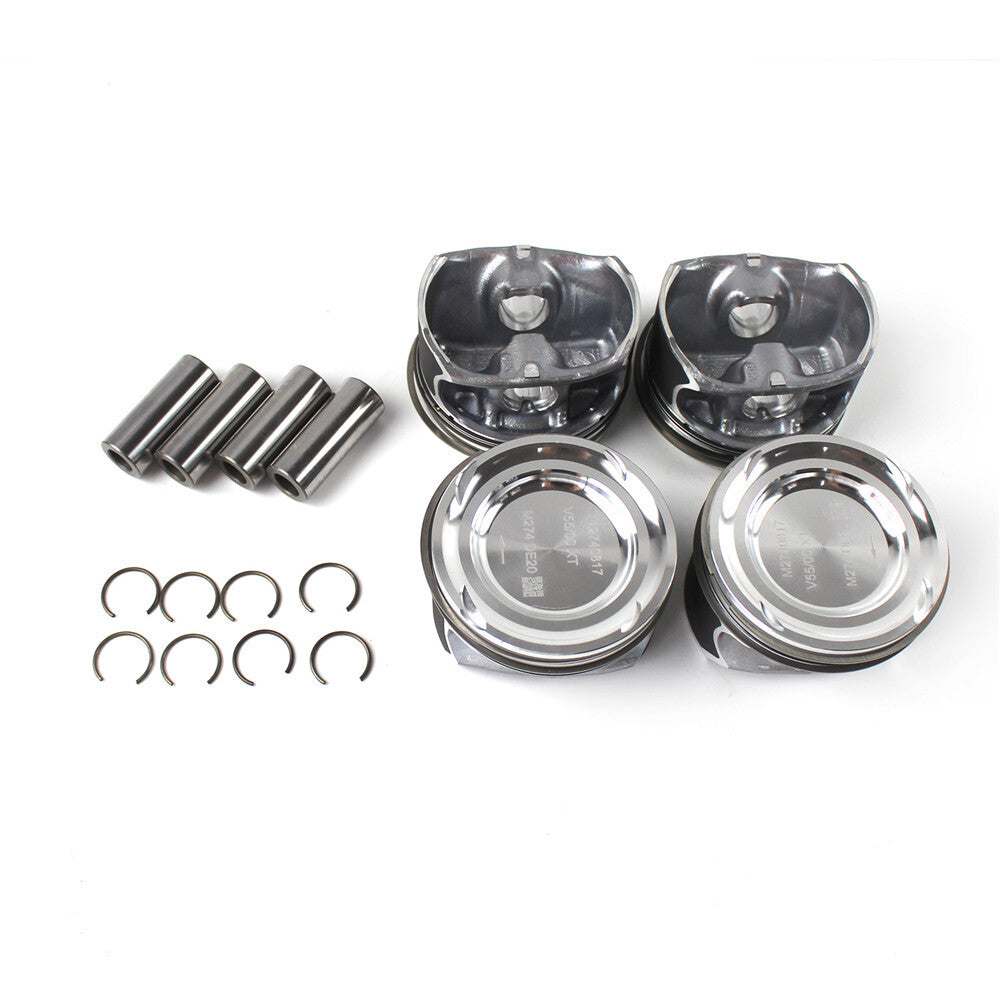 4X Pistons  Rings Set ¦µ83mm STD for Mercedes-Benz C300 C250 W205 2.0T M274.920