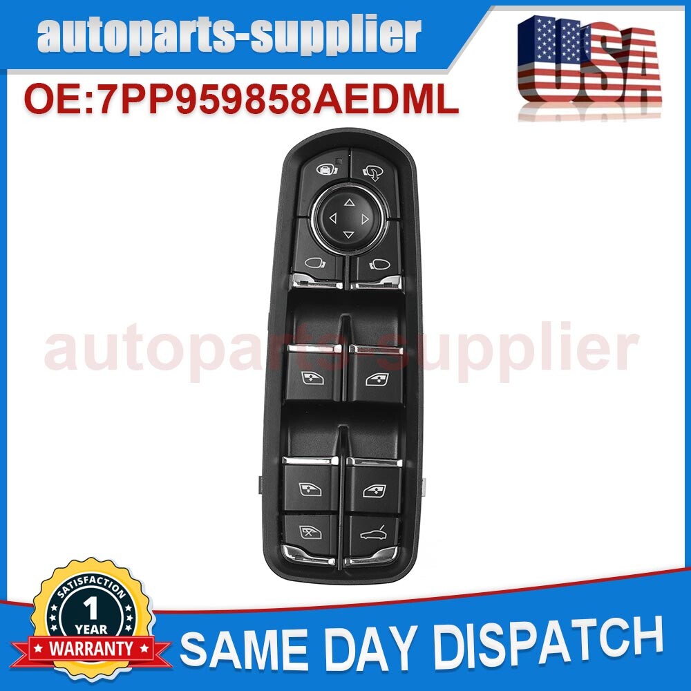 for Porsche for Panamera for Cayenne 2011 - 2018 7PP959858AEDML Power Window Switch