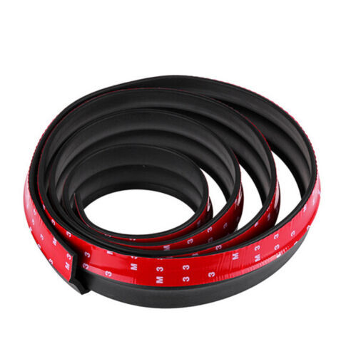 2.5-meter universal rubber front bumper lip separator for car body side boiler protection.