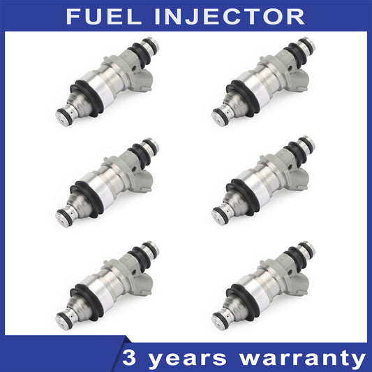 6-piece set of new fuel connectors 23250-62030 23209-62030, suitable for Toyota 4Runner 3.4L, 1997-98