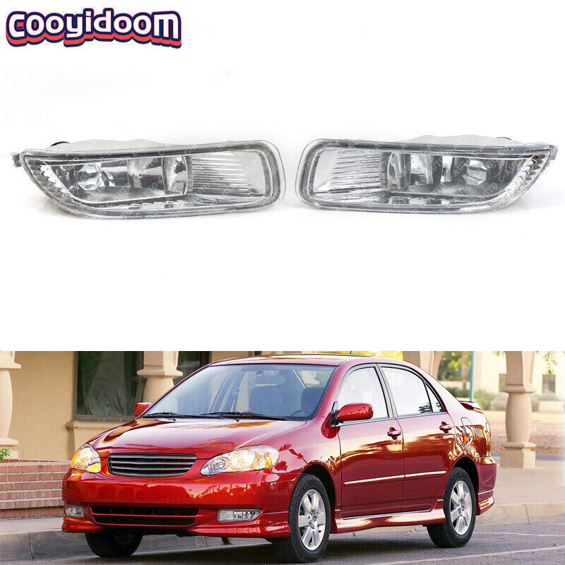 Suitable for Toyota for Corolla 2003-2005 models, front bumper fog light with bulb LHRH