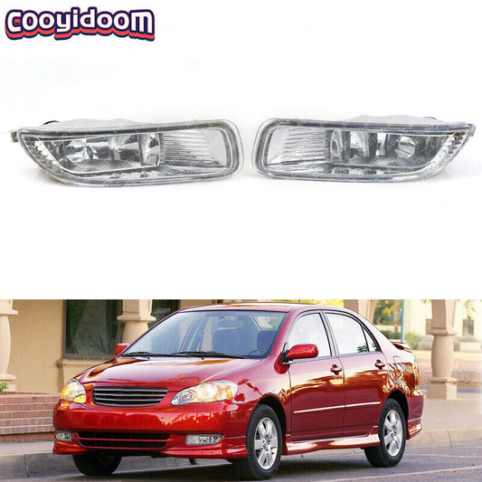 Suitable for Toyota for Corolla 2003-2005 models, front bumper fog light with bulb LHRH