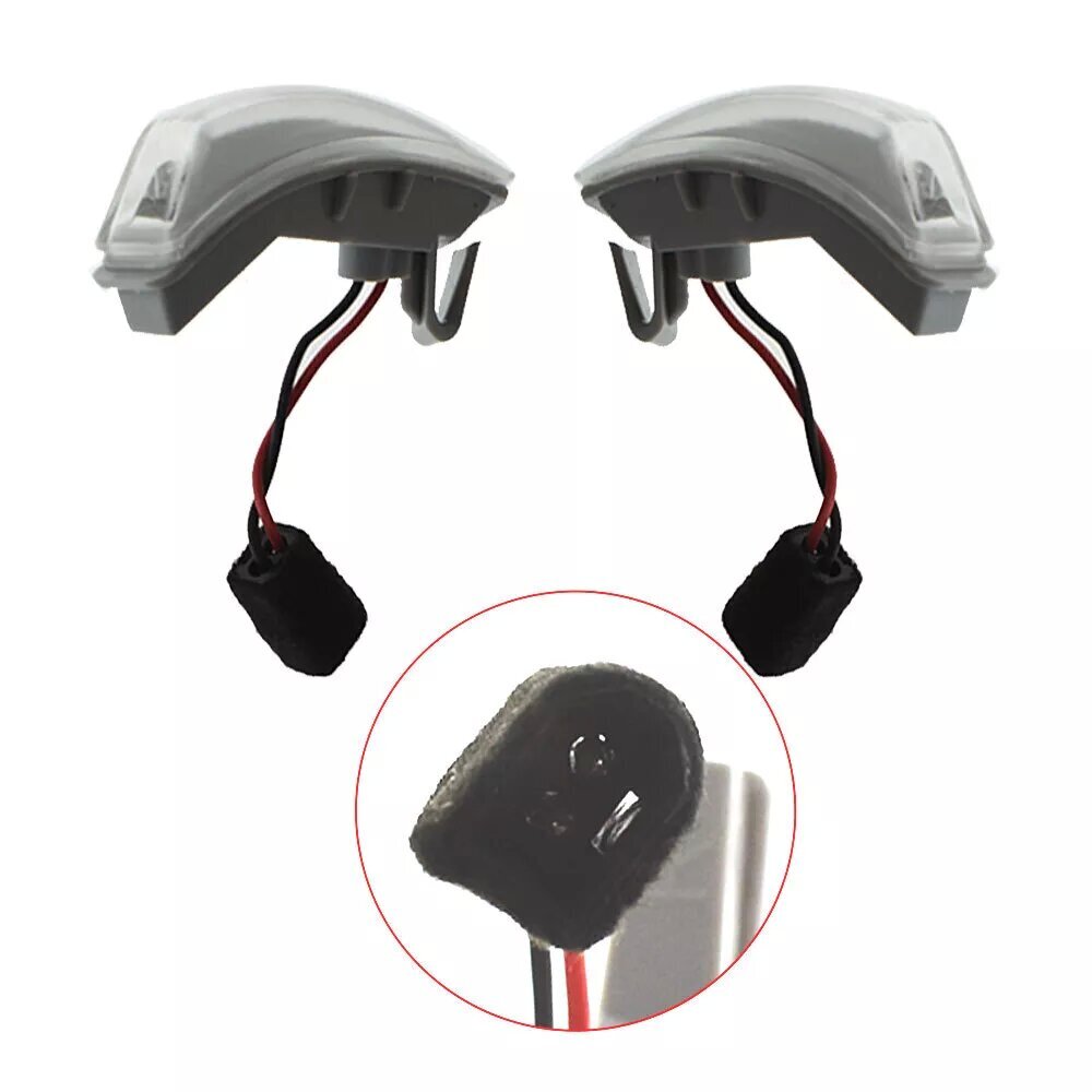 Fits for Chrysler TownCountry for Dodge Grand Caravan LED Side Mirror Turn Signal Light
