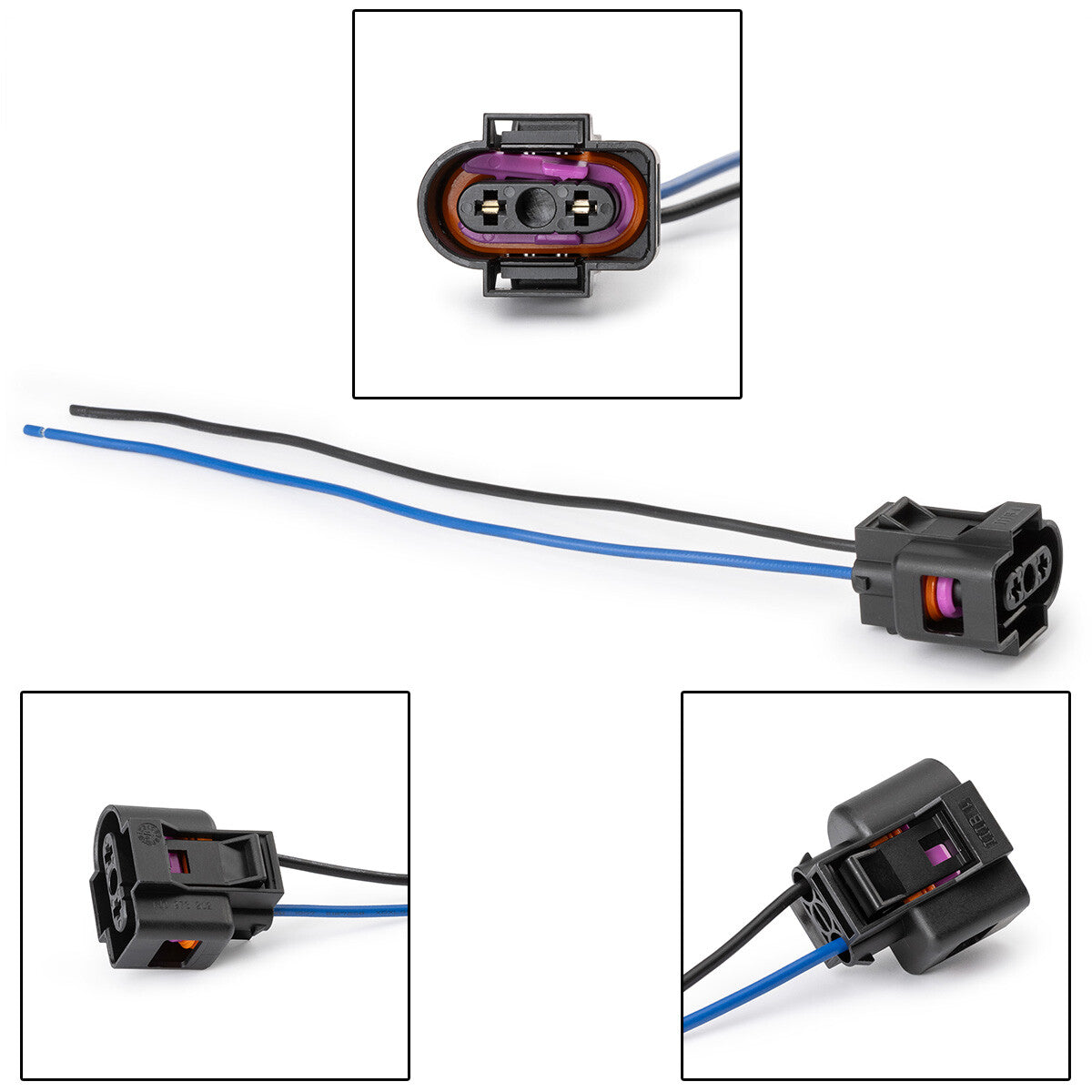 Suitable for Volkswagen for Jetta for Golf MK4 99-05 2-pin fluid reservoir sensor connector 1J0973202