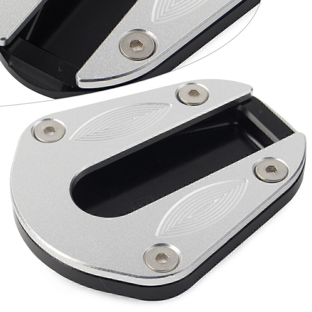 Seitenst?nder Pad Verl?ngerungsplatte F¨¹r BENELLI TRK 502 Motorrad Schwarz