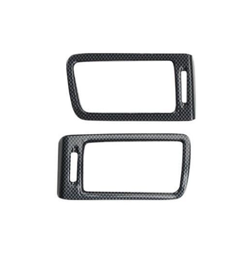 LR AC Air Outlet Vent Cover Trim Carbon Fiber ABS Car for Toyota for Corolla 03-08