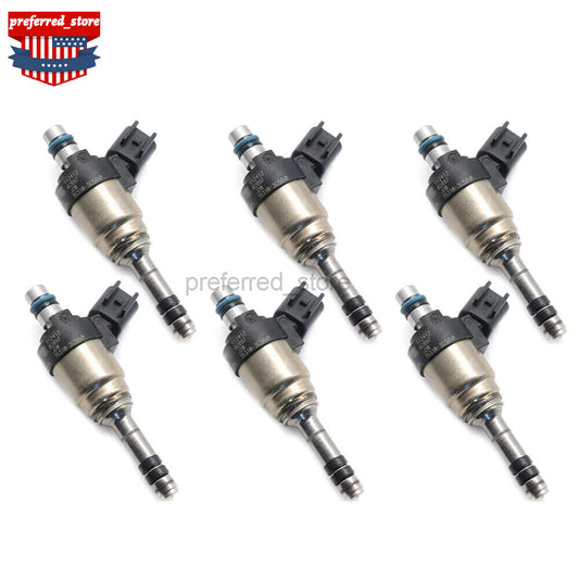 6-pack of fuel injectors for Hyundai Santa Fe XL 2019, for Kia Sorento 2014, 2015-2016