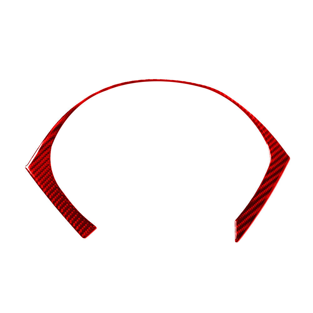for BMW Z4 E89 2009-2016 Red Carbon Fiber Inner Speedometer Surround Cover Trim