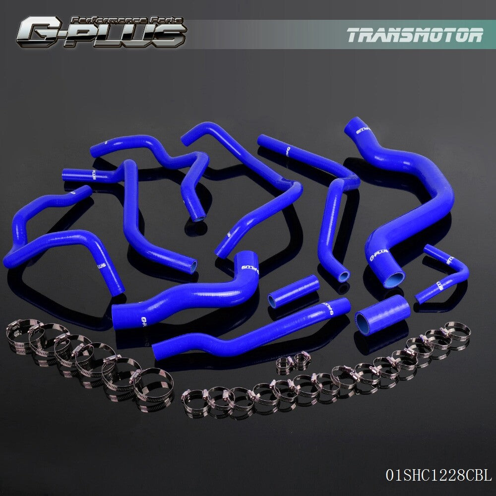 Suitable for 13-16 year old for Ford Mondeo 2.0T Blue Silicone Radiator Hose Kit