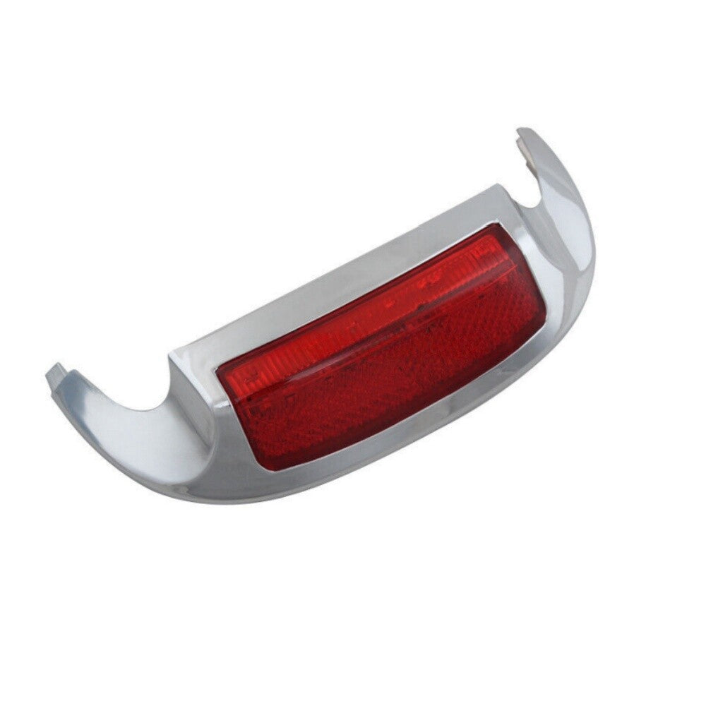 Front Fender Tip LED Red Lens Light for Harley Electra Glide Ultra Limited 14-23