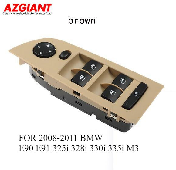 FRONT LEFT DRIVER POWER WINDOW SWITCH for BMW E90 E91 325i 328i 330i 335i M3