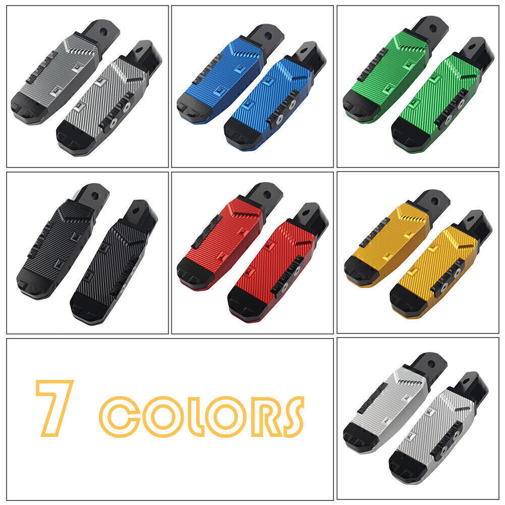 CNC Rear Passenger Footrests Foot Pegs Pedal Pads Fit for Yamaha YZF R1 R6 R1M R1S