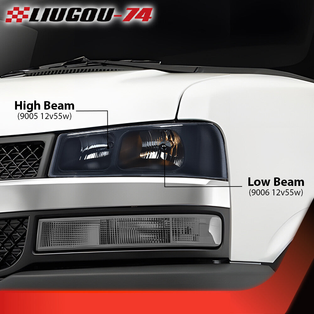 Suitable for 2003-2019 for Chevrolet Express for GMC Savana Van chrome/smoked headlights