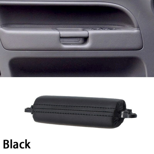 for VW Touareg 2003-10 Black Left Hand Interior Door Driver Leather Pull Handle