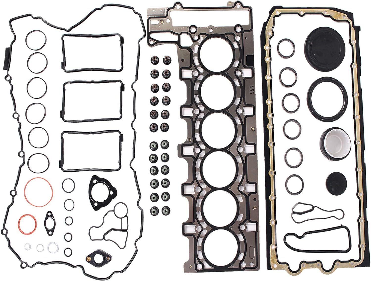 Engine Cylinder Head Gasket Set for BMW 535i xDrive F10 F32 3.0L Turbo N55B30