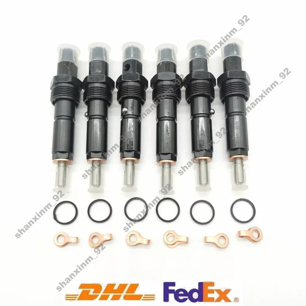 6X Fuel Injectors 4994274 C4994274 For 6BT 6BTAA 5.9 Engine