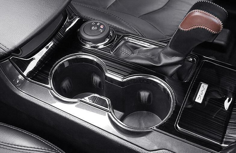 Central Console Gear Shift Panel Trim for Ford Explorer 2016-2019 Black Titanium