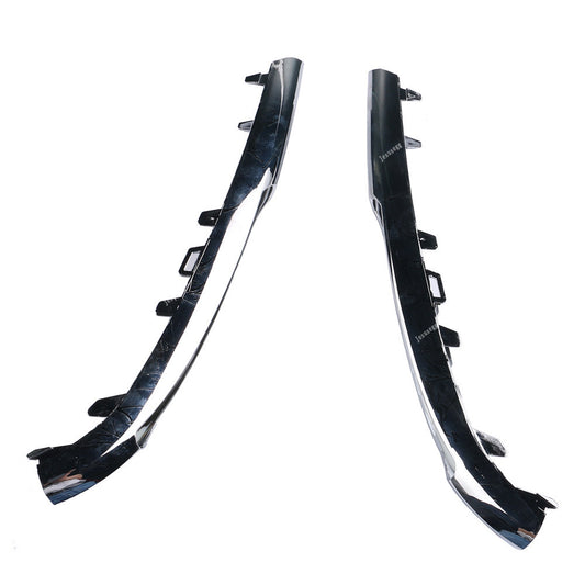 2Pcs Chrome Daytime Light Trim Bezel for Mercedes for Benz E-Class W212 2009-2012