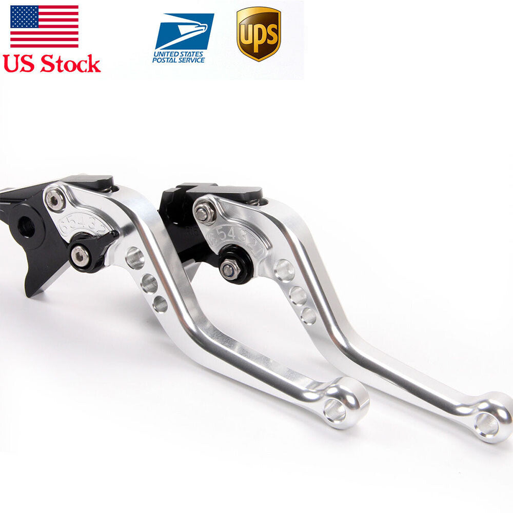 US Short Brake Clutch Levers for Suzuki GSF1200 Bandit 96-2000 GSXR 1100/W 89-98