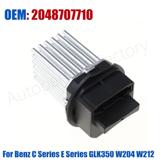 Heater Fan Motor Resistance Regulator for Benz C E Series GLK350 W204 W212